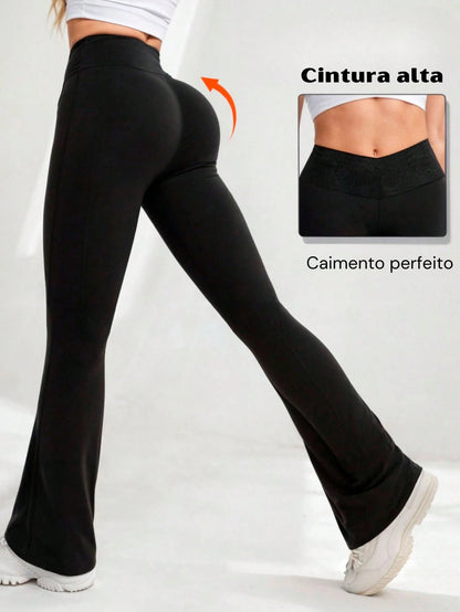 Calça Bailarina Cintura Alta