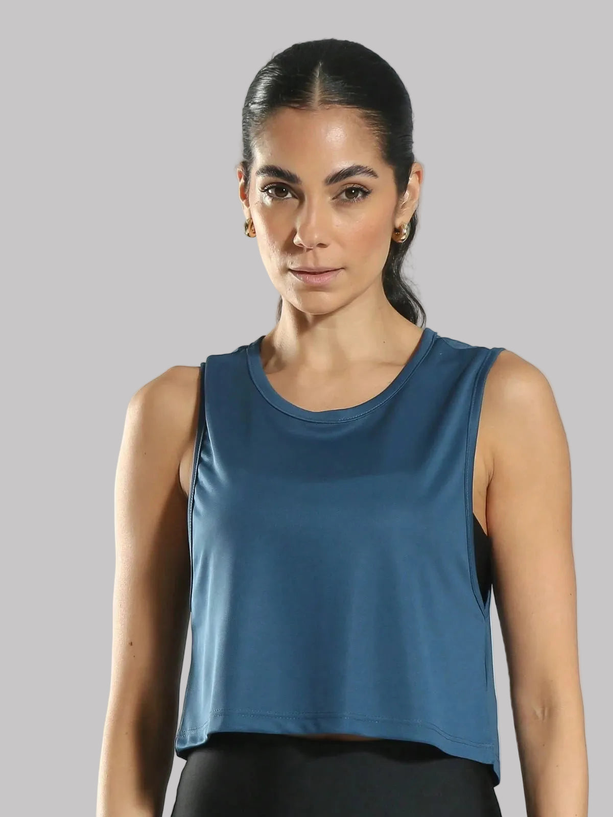 Regata fitness cropped com tecnologia DRYFIT ideal para todos os esportes