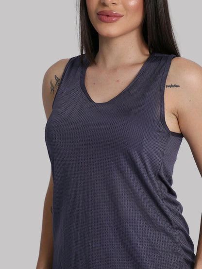 Regata Feminina Dry Fit Furadinha Roupa Academia Fitness Esportiva Treino